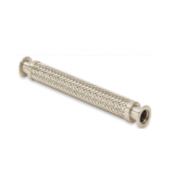 KF Flexible Bellow Braided DN16 Length 250 Stainless Steel 304 KF Flexible Bellow Braided DN16 Length 250 Stainless Steel 304