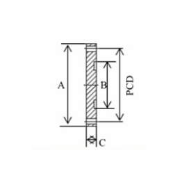 ISO-F Blank Flange DN63 with Through Holes Stainless Steel 304 ISO-F Blank Flange DN63 with Through Holes Stainless Steel 304