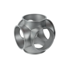 ISO-K Cross Equal 6-way DN63 Stainless Steel 304 ISO-K Cross Equal 6-way DN63 Stainless Steel 304