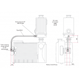 Oil Return Unit ODK1 from Oil Mist Separator with adaptor Oil Return Unit ODK1 from Oil Mist Separator with adaptor