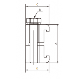 ISO-K Double Claw Clamp DN63 to DN100 Aluminium ISO-K Double Claw Clamp DN63 to DN100 Aluminium