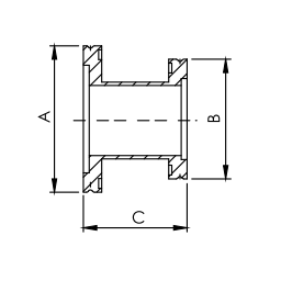 ISO-K Reducer Straight DN80 to DN63 Stainless Steel 304 ISO-K Reducer Straight DN80 to DN63 Stainless Steel 304