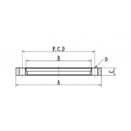 ISO-K Collar Flange with Retaining Ring DN63 Stainless Steel 304 ISO-K Collar Flange with Retaining Ring DN63 Stainless Steel 304