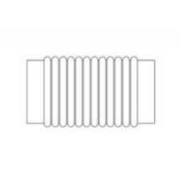 Vacuum Bellow Tube End DN6 Thickness 0.15 Stainless Steel 304 Vacuum Bellow Tube End DN6 Thickness 0.15 Stainless Steel 304