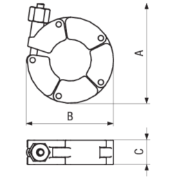 Chain Clamp DN 20 & 25 ISO-KF