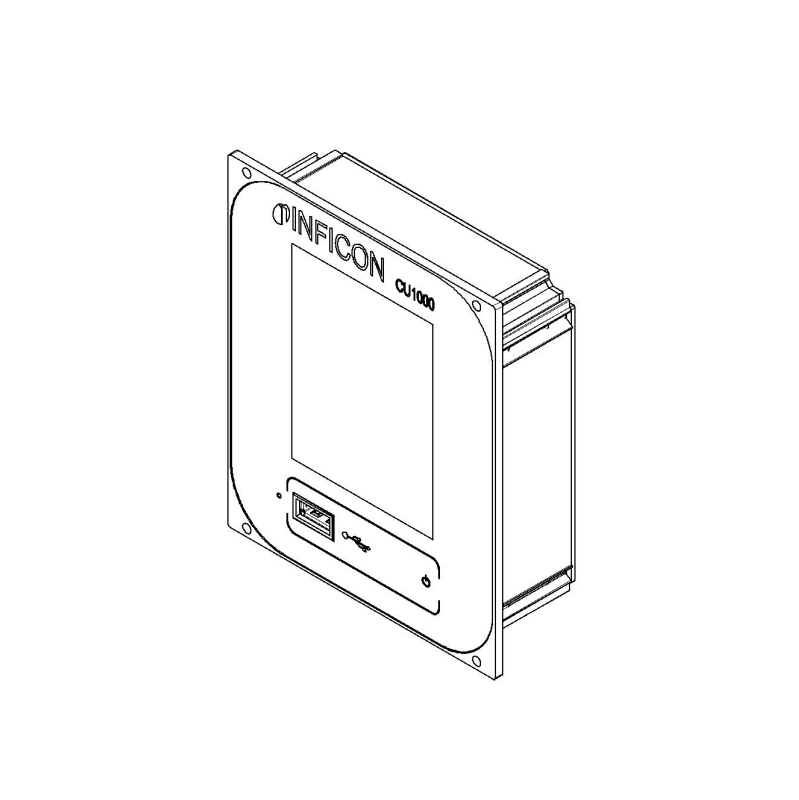 CU1000 Control unit (additional 1 data cable needed)