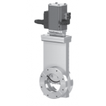UHV GATE VALVE with pneumatic actuator, double acting, without solenoid valve, with position indicator